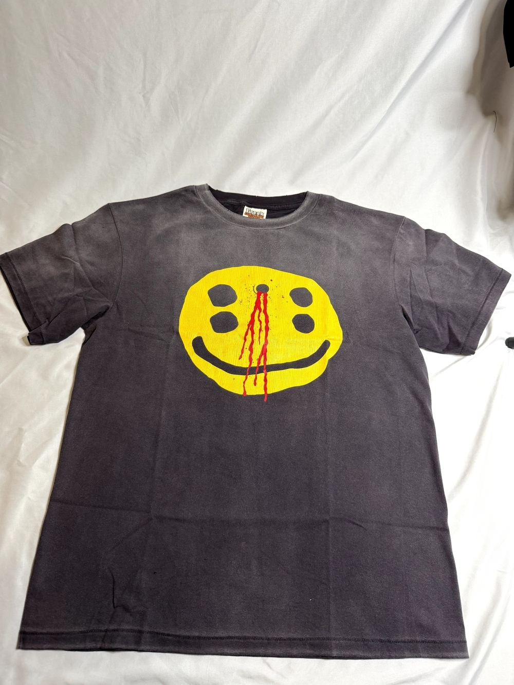 Saint Michael X Cactus Plant Flea Market Smile Tee Black